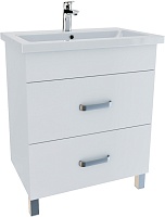 Iddis Тумба с раковиной New Custo 70 белая